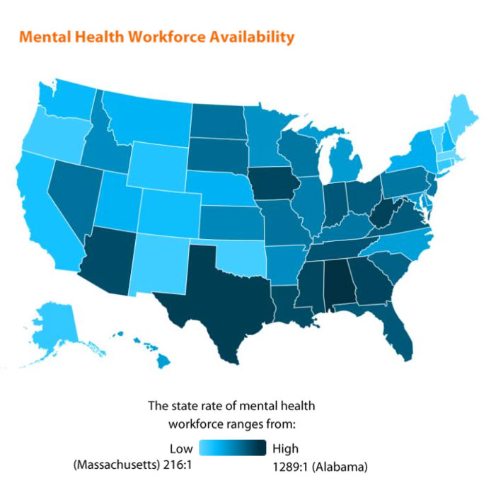 See MHA's full report at mentalhealthamerica.net