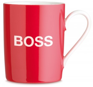 red boss mug