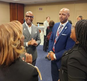 ACA CEO Shawn Boynes and Anthony Estreet, CEO of the National Association of Social Workers